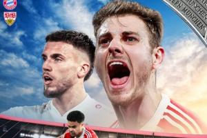 拜仁晒海报预热对阵斯图加特：路易斯·迪亚斯和斯坦尼西奇出镜