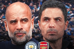 天王山之战！英超官方预热曼城vs阿森纳：瓜迪奥拉pk阿尔特塔