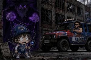 装弱隐藏实力？小魔术师造访汽车城被嘲笑 实际上他只是提线木偶