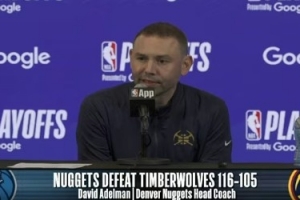 【完整版】阿德尔曼：穆雷承担了责任 戈登上场时我们完全不同