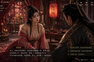 AI得学啊！博主用AI生成《金瓶梅》“3A大作”截图：尺度很大 细节夸张