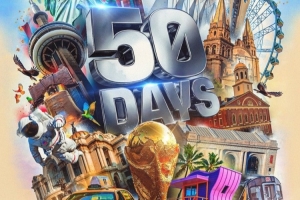 万众瞩目！世界杯官方社媒发布倒计时50天海报
