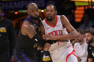 KD：季后赛对决詹姆斯总是很有趣 他能激发每个人的最佳状态