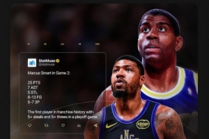 季后赛单场至少20分6助5断&湖人队史第二人比肩魔术师 斯玛特转发