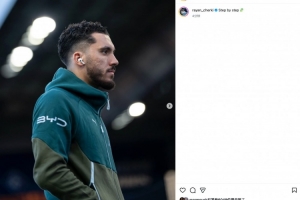 登顶英超积分榜首！谢尔基社媒：一步一步完成冠军拼图