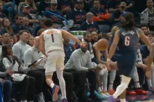 布克破防了！卡鲁索要求裁判吹布克技犯 裁判随后真吹了！