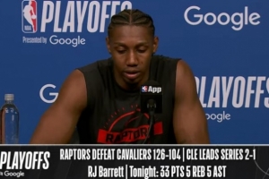 【完整版】巴雷特：巴恩斯攻防两端无所不能 主场赢球感觉太棒了