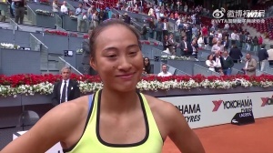 开门红！郑钦文：还需要时间找回比赛节奏，不管输赢我都享受竞争