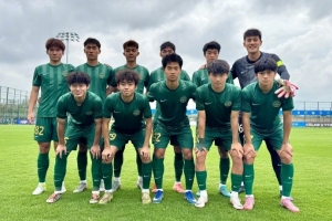 中青赛（男子U20组）排位赛第一阶段，浙江U20队6-1南通支云U20队