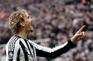 埃迪·豪谈沃尔特马德出场少：其他前锋一直进球，他今天表现很好