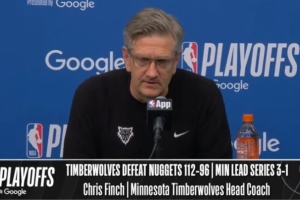 【完整版】芬奇：失去两将仍赢球 这是我赛季最骄傲的一刻