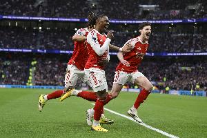 本赛季阿森纳已通过角球打进17球，是英超单赛季最多