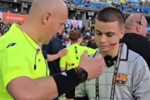 马齐尼亚克谈此前执法巴萨vs国米：判罚被VAR纠正，这是职业常态