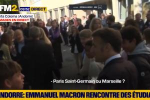 马克龙：预测巴黎3-1拜仁，法国队世界杯夺冠