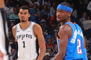 ESPN夺冠概率：雷霆47.3%第1 马刺第2 活塞6.9%骑士0.9%湖人0.5%