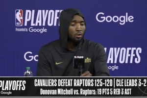 【完整版】米切尔：现在我更愿退居幕后 有前MVP在身边帮了大忙