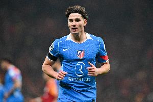 Tyc：阿尔瓦雷斯和朱利亚诺都能出战次回合，预计西甲将轮休