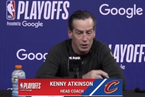 如何改进？阿特金森：要掌控球权和篮板 比对手多出手胜算就大