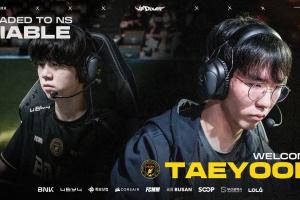 互换东家！韩国NS俱乐部官宣：Diable加盟队伍，原下路Taeyoon转会BFX