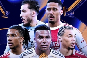 法国最佳海外球员候选：姆巴佩 奥利塞 萨利巴 谢尔基 埃基蒂克