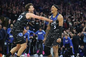 活塞vs魔术G4创历史工作日首轮G4收视新高！峰值收拾人数680万人