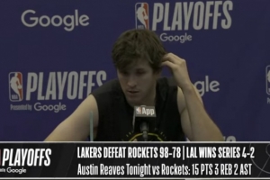 【完整版】里夫斯：詹姆斯的表现不符合常理 艾顿&斯玛特很关键